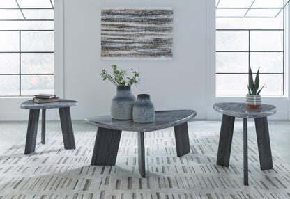 Ocala Furniture Outlet - Ashley Furniture - Bluebond Table (Set of 3) - Occasional Table Set (3/CN) / Gray - T390-13