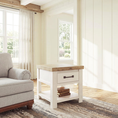 Ocala Furniture Outlet - Ashley Furniture - Savonport End Table - Rectangular End Table - T4615-3