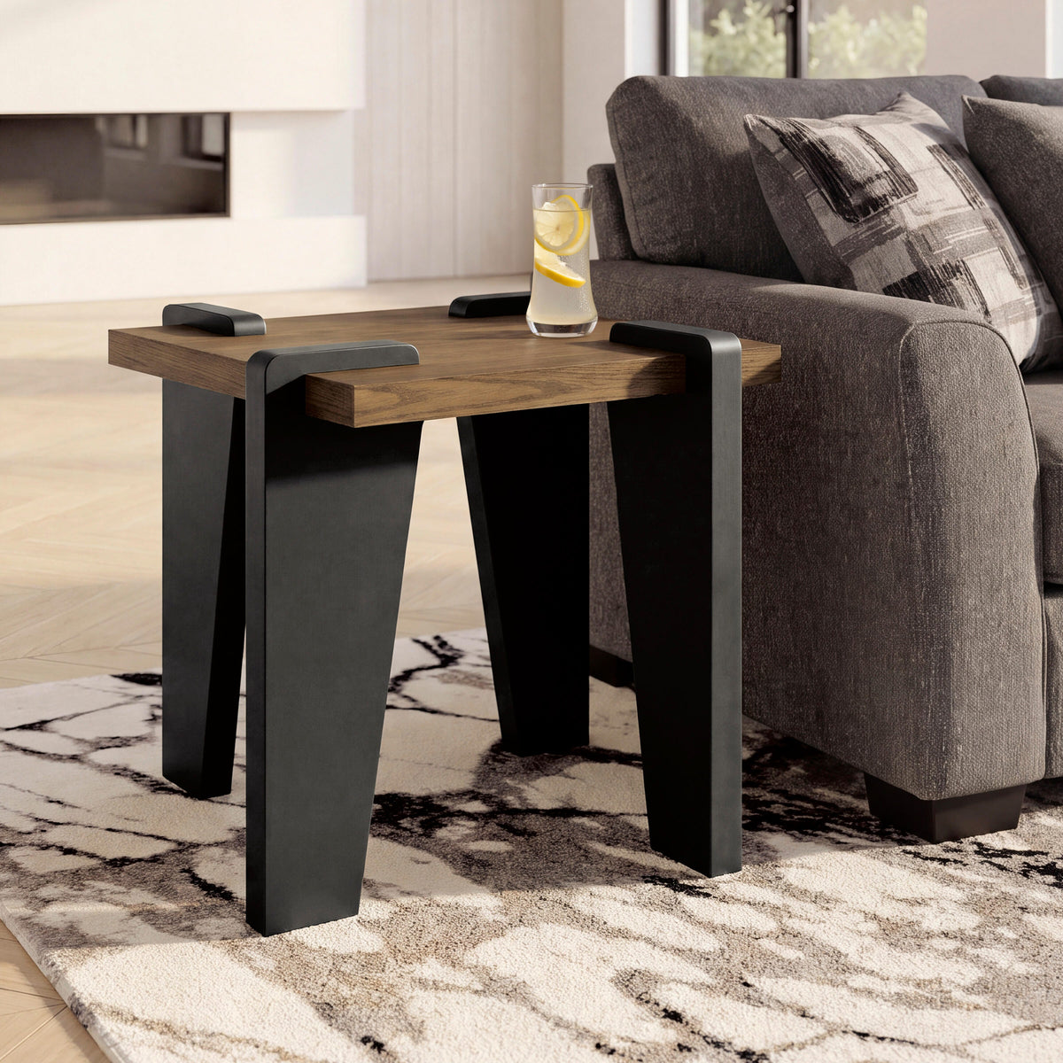 Ocala Furniture Outlet - Ashley Furniture - Weathermore End Table - Square End Table - T531-2