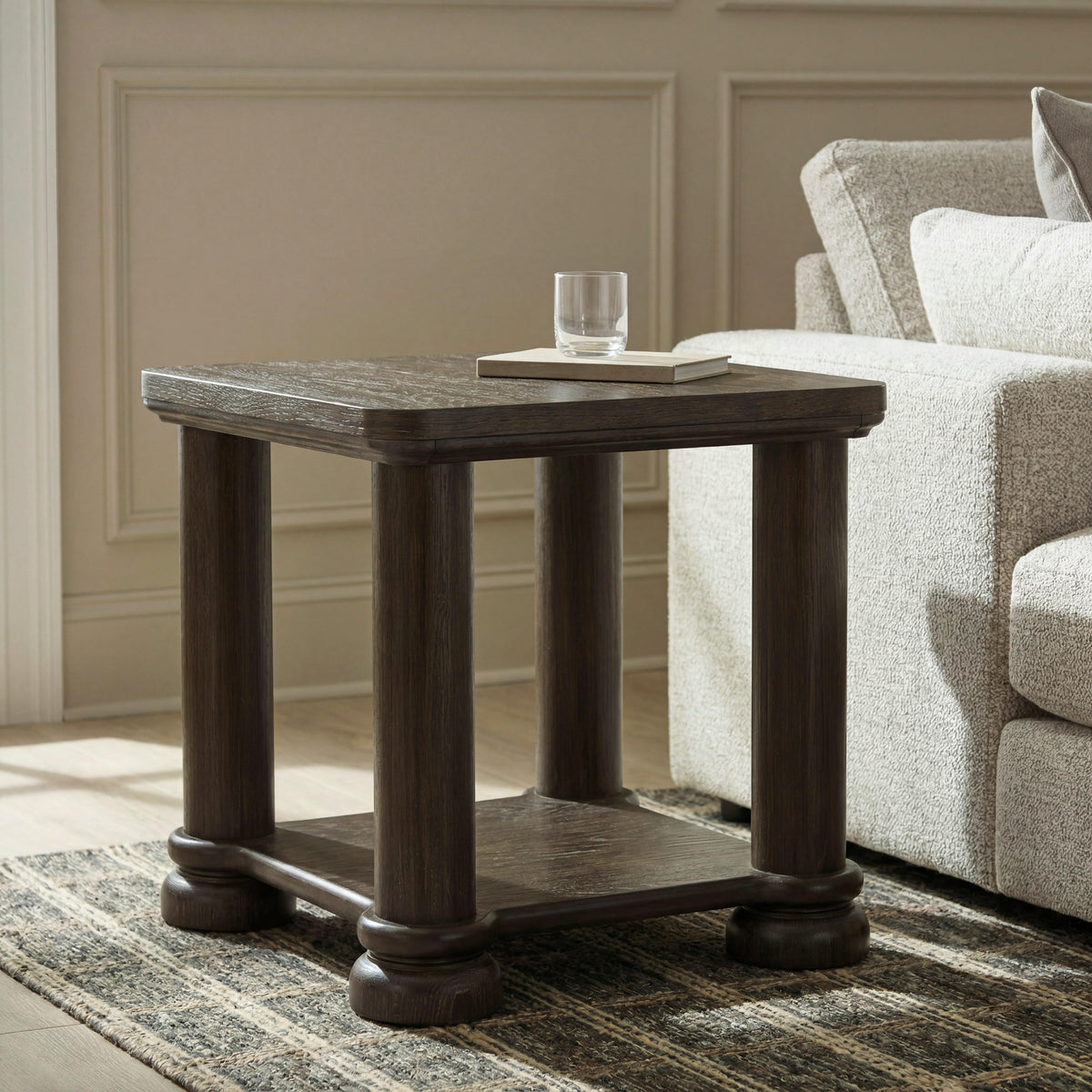 Ocala Furniture Outlet - Ashley Furniture - Bannette End Table - Square End Table - T605-2