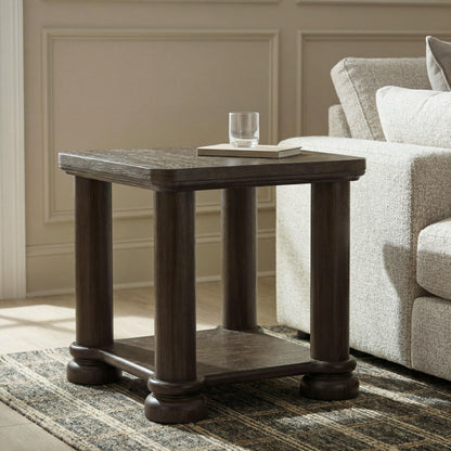 Ocala Furniture Outlet - Ashley Furniture - Bannette End Table - Square End Table - T605-2