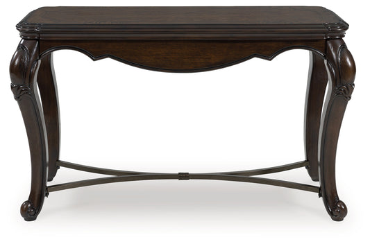 Ocala Furniture Outlet - Ashley Furniture - Maylee Sofa Table - Sofa Table / Dark Brown - T617-4