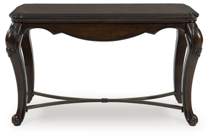 Ocala Furniture Outlet - Ashley Furniture - Maylee Sofa Table - Sofa Table / Dark Brown - T617-4