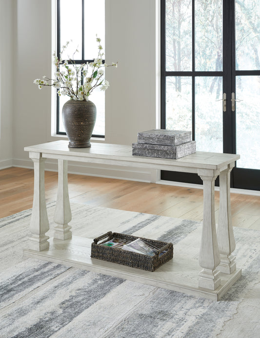 Ocala Furniture Outlet - Ashley Furniture - Arlendyne Sofa Table - Sofa Table / Antique White - T747-4