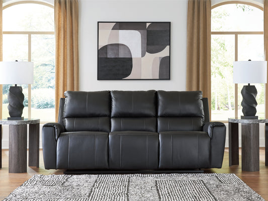 Ocala Furniture Outlet - Ashley Furniture - Glossmore Living Room - Rocker Recliner / Black - PCU1170025