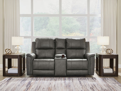Ocala Furniture Outlet - Ashley Furniture - Bleckley Living Room - PWR REC Loveseat/CON/ADJ HDRST - PCU1200018