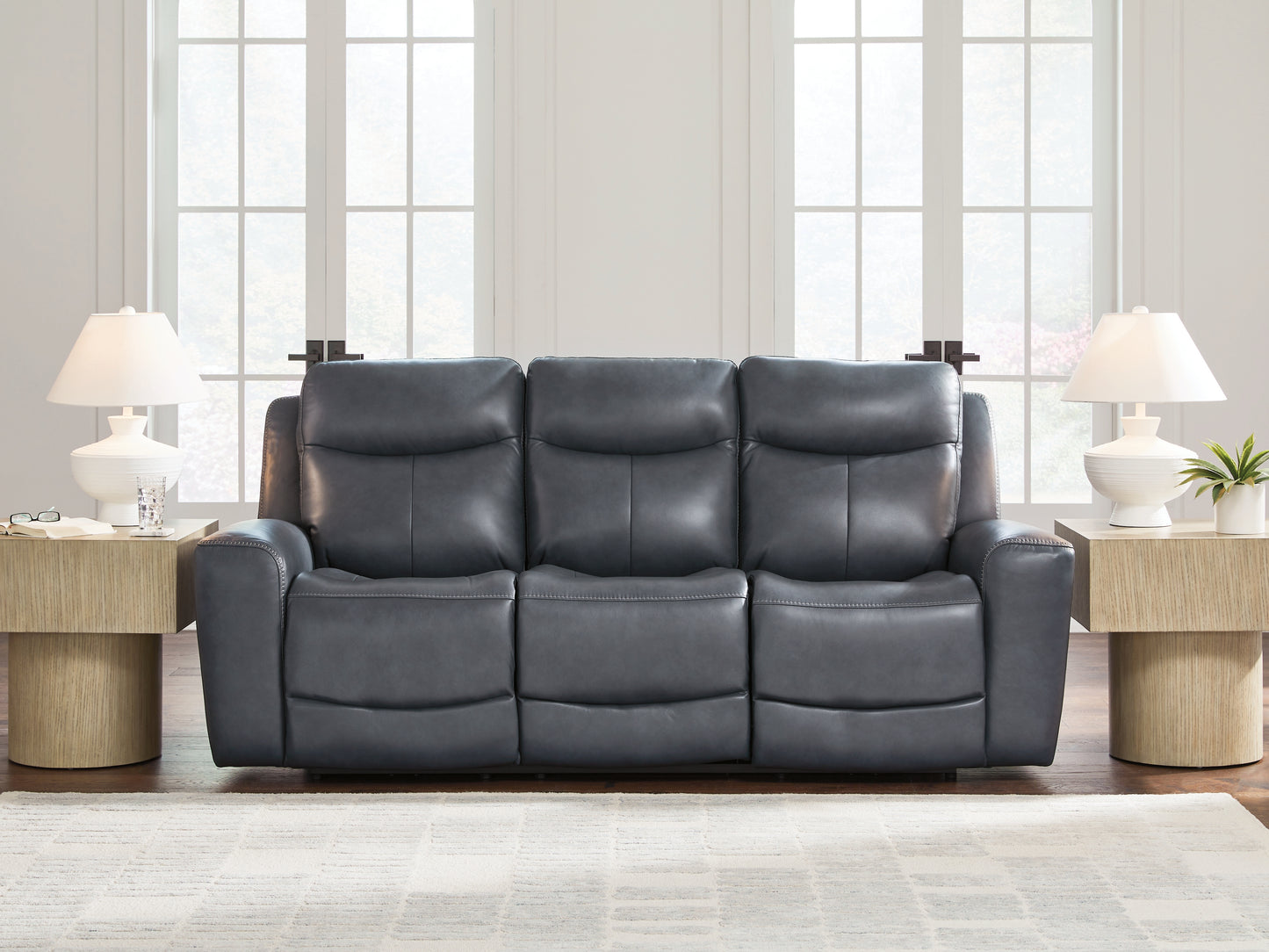 Ocala Furniture Outlet - Ashley Furniture - Next Move Living Room - PWR REC Sofa with ADJ Headrest / Admiral - PCU1210015