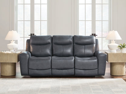 Ocala Furniture Outlet - Ashley Furniture - Next Move Living Room - PWR REC Sofa with ADJ Headrest / Admiral - PCU1210015