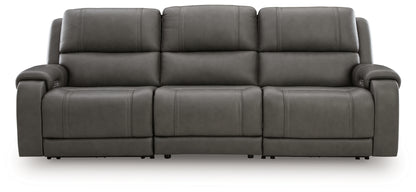 Ocala Furniture Outlet - Ashley Furniture - 5Z - Pittson Sectional - 3-Piece Power Sectional Reclining Sofa / Anchor - PCU12600S3