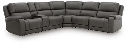 Ocala Furniture Outlet - Ashley Furniture - 5Z - Pittson Sectional - 6-Piece Power Reclining Sectional - PCU12600S12