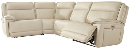 Ocala Furniture Outlet - Ashley Furniture - Double Deal Sectional - 4-Piece Reclining Sectional / Almond - U13001S6