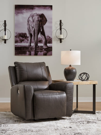 Ocala Furniture Outlet - Ashley Furniture - Boxmere Living Room - Power Rocker Recliner / Storm - U1310098