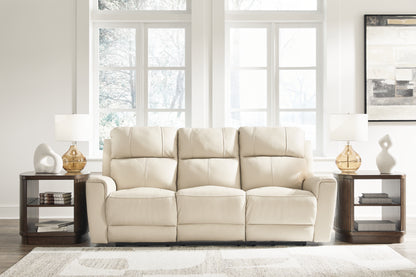 Ocala Furniture Outlet - Ashley Furniture - Dahlmoore Living Room - Reclining Power Sofa / Almond - U1320087