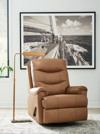 Ocala Furniture Outlet - Ashley Furniture - Flynwood Living Room - Swivel Glider Recliner - PCU1340161