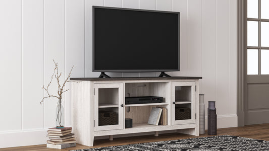 Ocala Furniture Outlet - Ashley Furniture - Dorrinson 60" TV Stand - 60" / Two-tone - W287-68