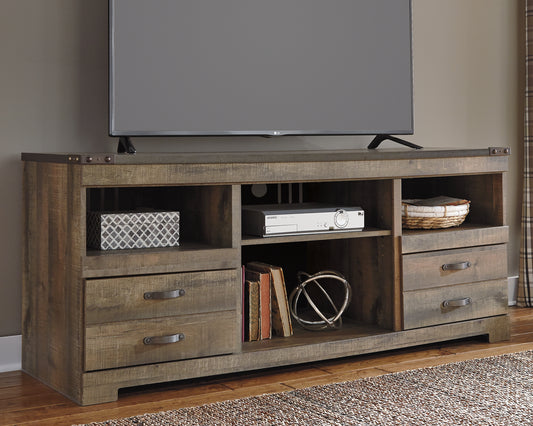Ocala Furniture Outlet - Ashley Furniture - Trinell TV Stand - 63" / Brown - W446-68