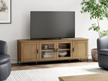Ocala Furniture Outlet - Ashley Furniture - Torlanta 72" TV Stand - 72" / Brown - W686-68