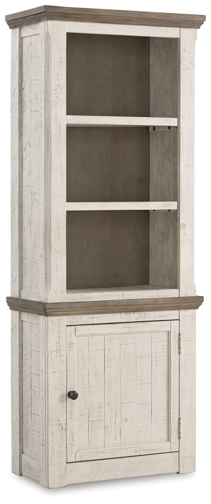 Ocala Furniture Outlet - Ashley Furniture - Havalance Right Pier Cabinet - Right Pier Cabinet / Two-tone - W814-34