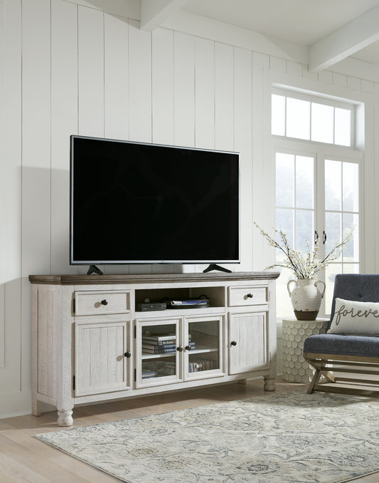 Ocala Furniture Outlet - Ashley Furniture - Havalance TV Stand - TV Stand / Two-tone - W814-68